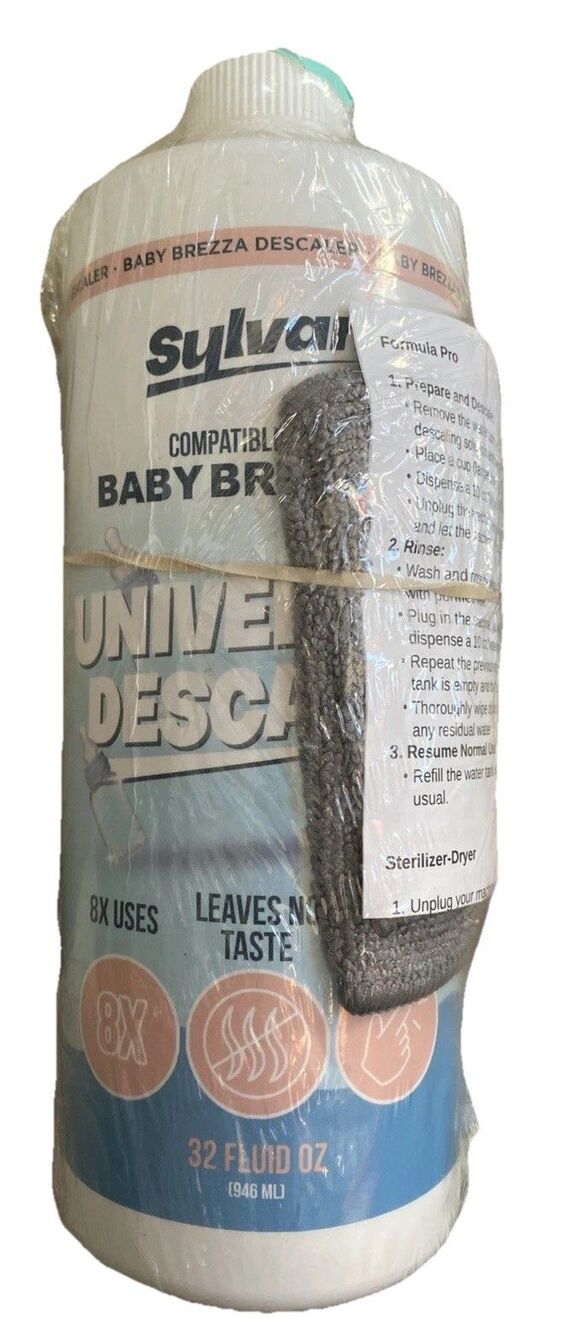 Sylvan Coffee Machine Descaler 32oz Compatible w/ Jura Espresso Machines NEW